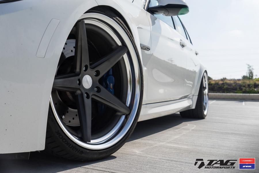 Колеса BMW M3 Sedan on Vossen Wheels (VWS-3) 2016 года  (фото 16 из 16)